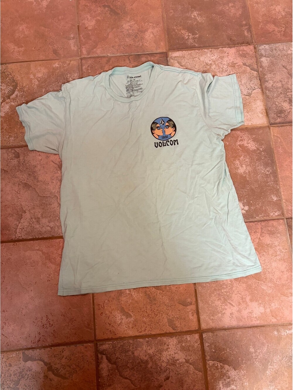 Volcom Stone Company Embrace The Strange Graphic T-Shirt XL